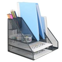 Organizador de escritórios de metal