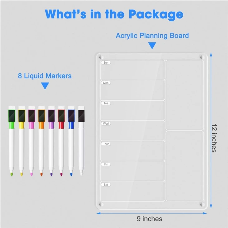 Acrylic Planner Board