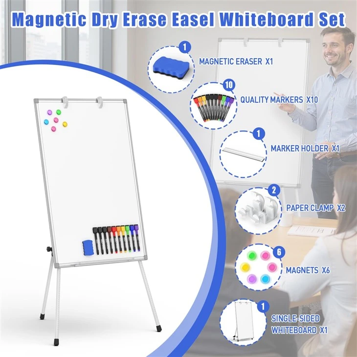 portable dry erase board with stand